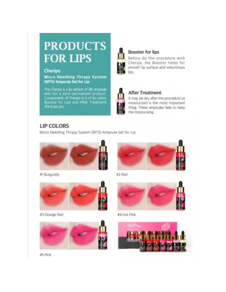 Lips Cherips ampoules STAYVE
